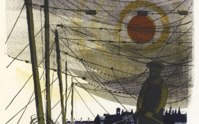 Work of the Week 21: Salmon Nets Drying by Bernard Cheese