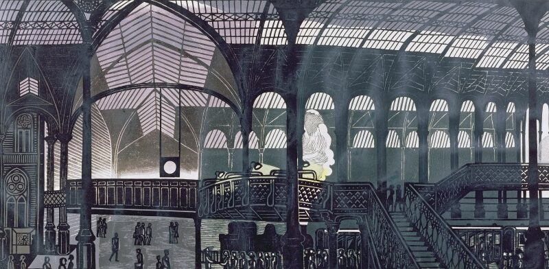Work of the Week 32: Liverpool Street Station by Edward Bawden
