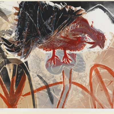 Work of the Week 36: Turkey & Farm Machine III by Michael Rothenstein