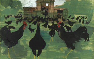 Work of the Month: Young Chickens by Walter Hoyle