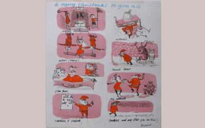 Work of the Month: Christmas Card by Bernard Cheese