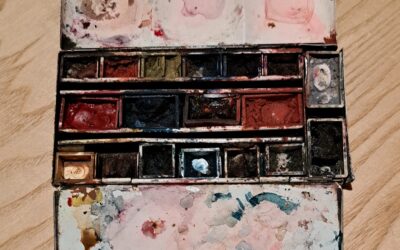 Recent arrival: Richard Bawden’s watercolour box